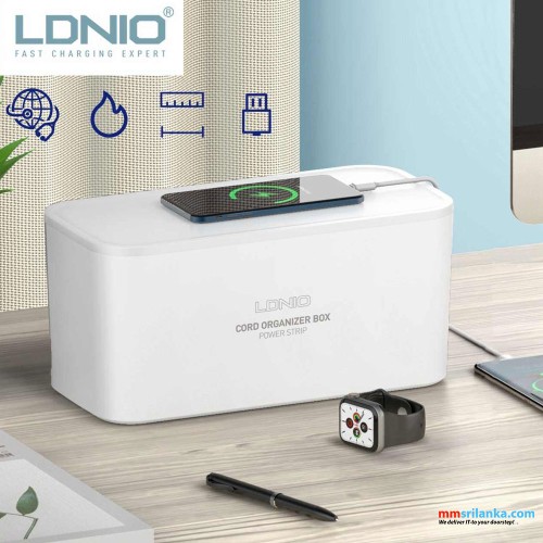 LDNIO SC5309 Power Strip (3 USB Quick Charge + 5 Sockets) 